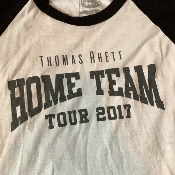 Official “Thomas Rhett” Home Team Tour 3/4 Sleeve Unisex Baseball Tee - Picture 2 of 7
